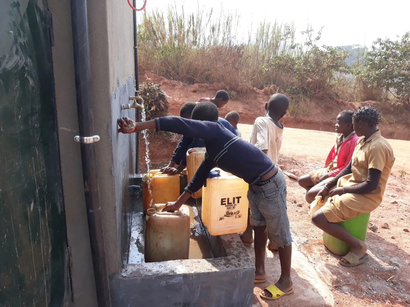 Wasserstelle Dschang-Atotchi