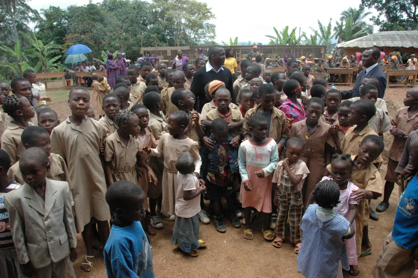 Bau des Kindergartens