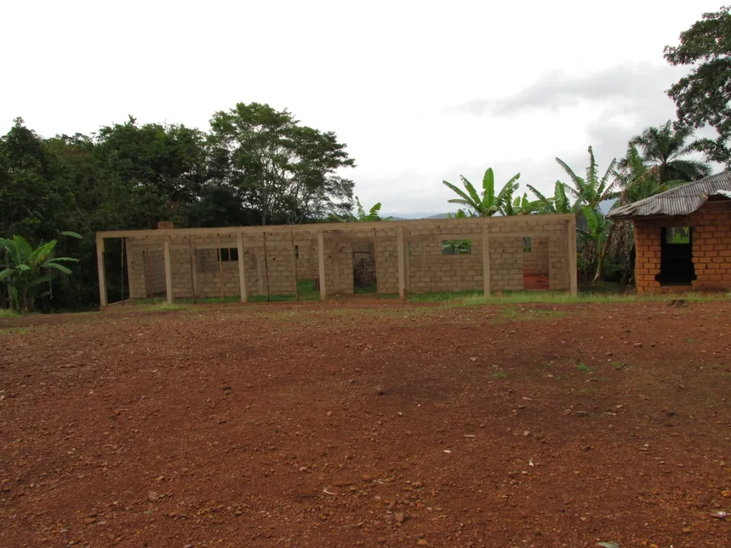 Bau des Kindergartens